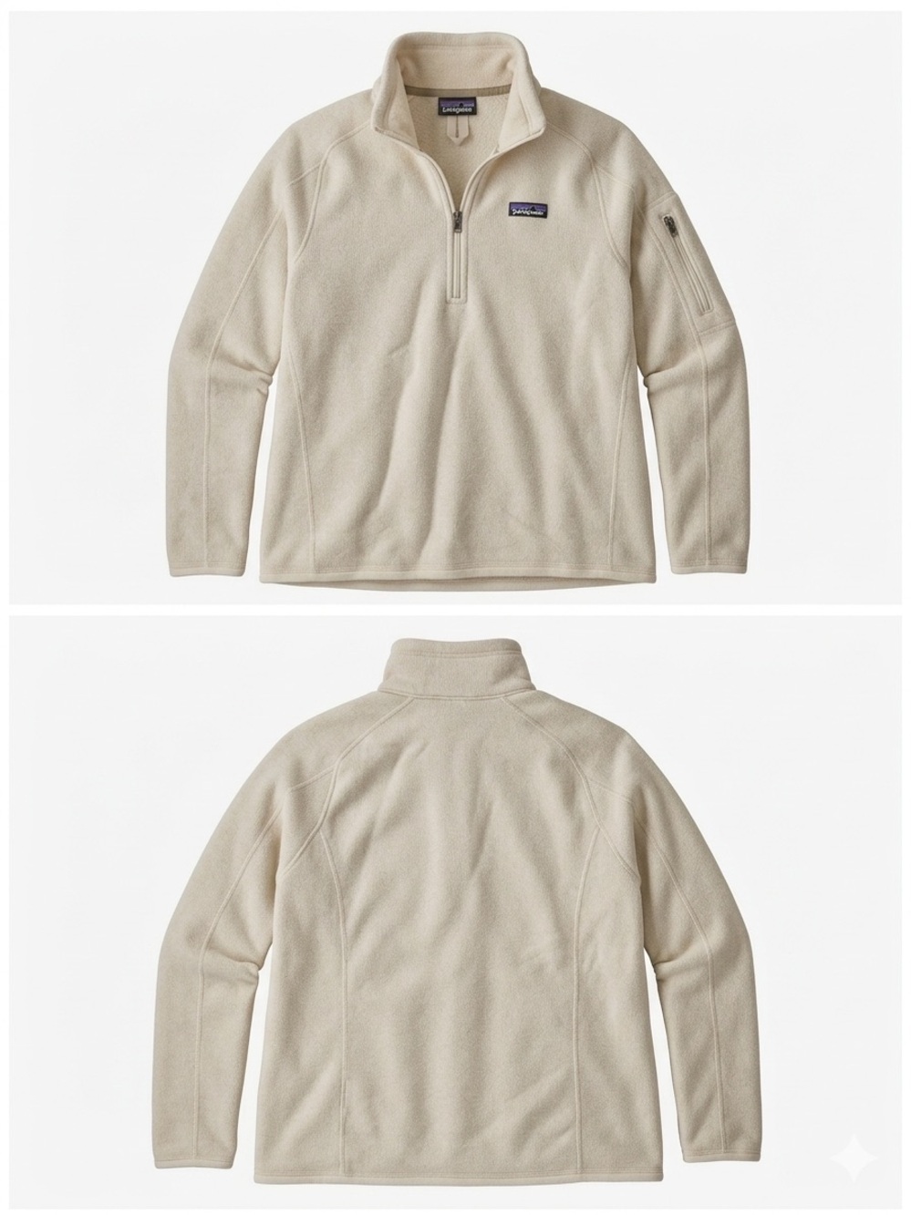Patagonia Women’s Half-Zip Fleece Pullover - Cream